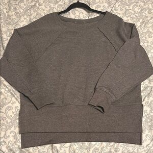 Gray Crew Neck Sweater